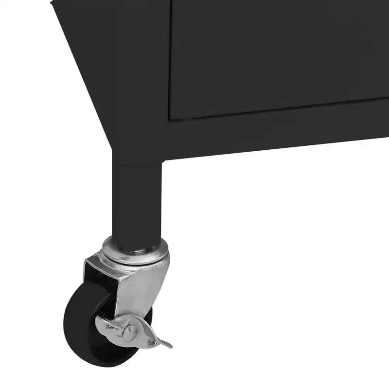 Steel Storage Cabinet with Caster Wheels – Multiple Colors