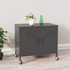 Steel Storage Cabinet with Caster Wheels – Multiple Colors