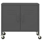 Steel Storage Cabinet with Caster Wheels – Multiple Colors