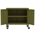 Steel Storage Cabinet with Caster Wheels – Multiple Colors