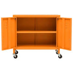 Steel Storage Cabinet with Caster Wheels – Multiple Colors