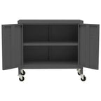 Steel Storage Cabinet with Caster Wheels – Multiple Colors