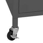Steel Storage Cabinet with Caster Wheels – Multiple Colors