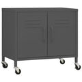 Steel Storage Cabinet with Caster Wheels – Multiple Colors