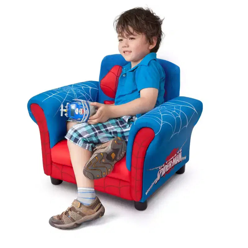 Kids Upholstered Arm Chair with Padded Seat