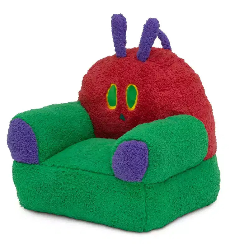 Kids Plush Foam Chair with Handle