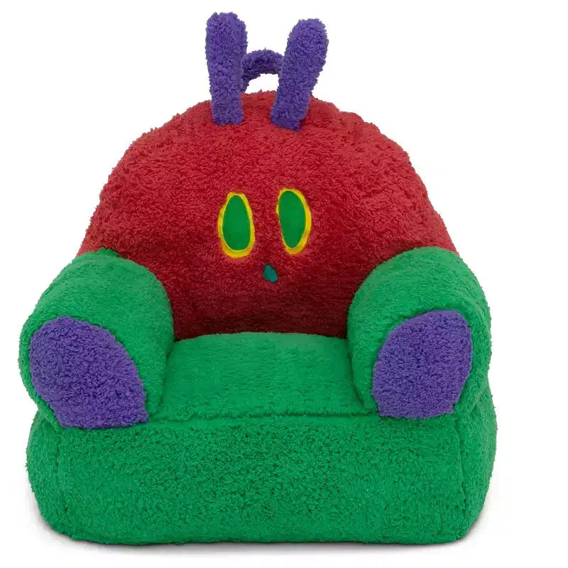 Kids Plush Foam Chair with Handle