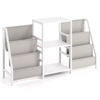 Record Player Stand with Vinyl Storage and 3 Shelves
