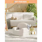 2-in-1 Convertible Kids Sofa Chair and Lounger