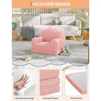 2-in-1 Convertible Kids Sofa Chair and Lounger