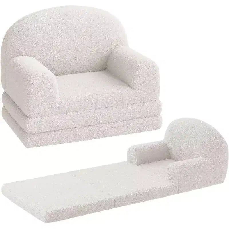 2-in-1 Convertible Kids Sofa Chair and Lounger