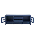TV Stand with Doors and Drawers for 60-Inch TVs, Entertainment Center with Shelves