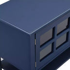 TV Stand with Doors and Drawers for 60-Inch TVs, Entertainment Center with Shelves