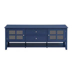 TV Stand with Doors and Drawers for 60-Inch TVs, Entertainment Center with Shelves