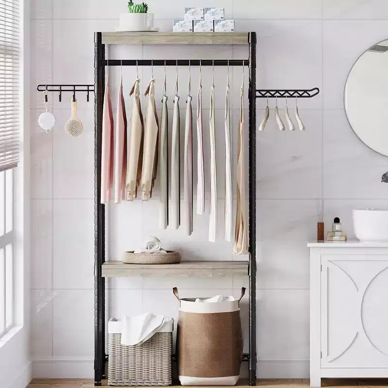 5-Tier Adjustable Laundry Room Storage Shelf