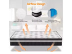 14 Inch Queen Hybrid Mattress – Gel Memory Foam & Pocket Coils, Medium Firm