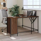 Corner Desk with Adjustable Feet – Engineered Wood