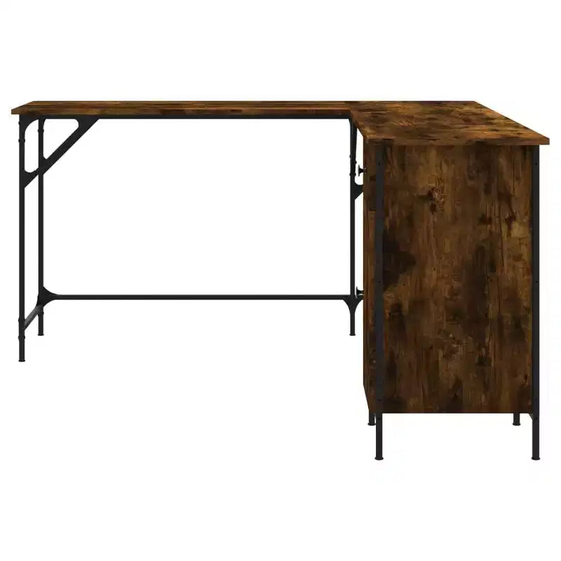 Corner Desk with Adjustable Feet – Engineered Wood