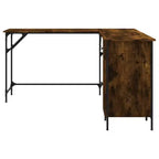 Corner Desk with Adjustable Feet – Engineered Wood