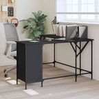Corner Desk with Adjustable Feet – Engineered Wood