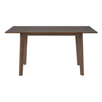 Rustic Farmhouse Dining Table with Solid Wood Frame