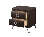 24" Tablita Nightstand in Dark Merlot