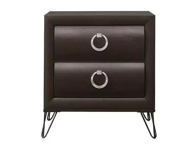 24" Tablita Nightstand in Dark Merlot