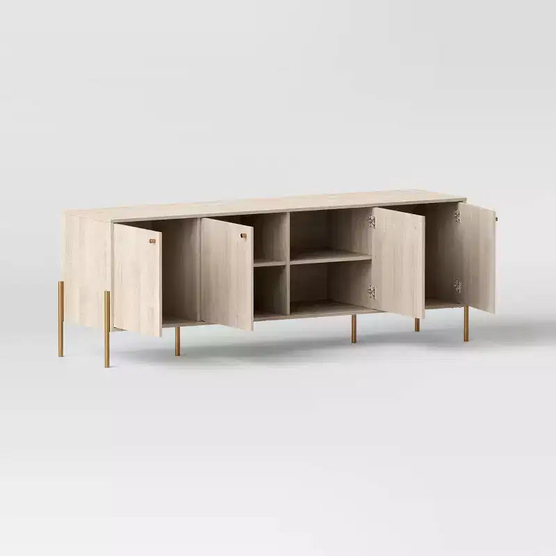 60" 4-Door TV Stand for TVs up to 60"