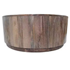 42" Round Solid Wood Coffee Table