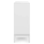Medium Storage Cabinet with Sliding Doors and Drawers