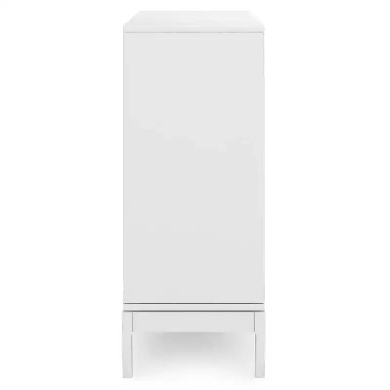 Medium Storage Cabinet with Sliding Doors and Drawers