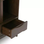 Medium Storage Cabinet with Sliding Doors and Drawers