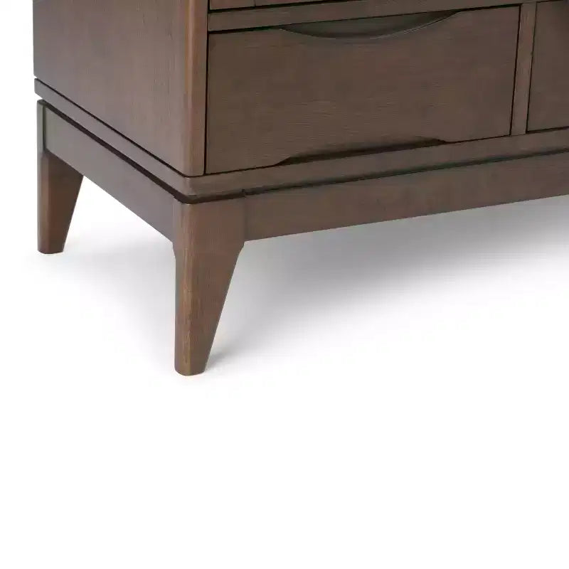 Medium Storage Cabinet with Sliding Doors and Drawers